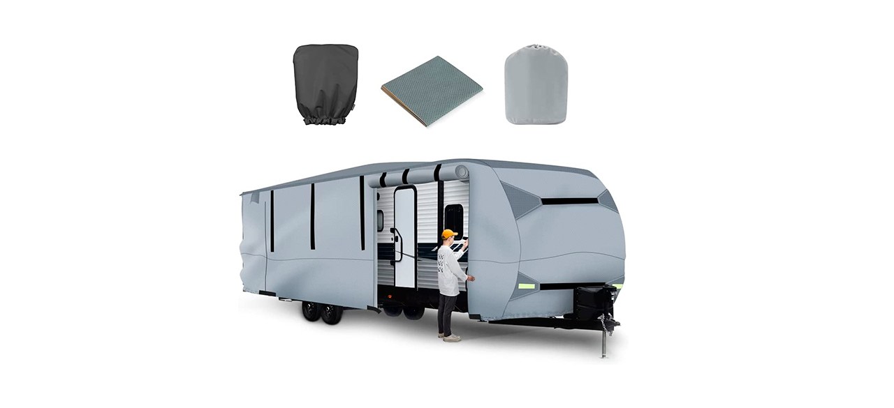 Best BougeRV Waterproof RV Cover