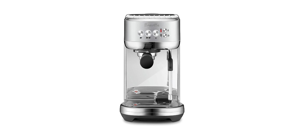 Breville Bambino Plus Espresso Machine on white background