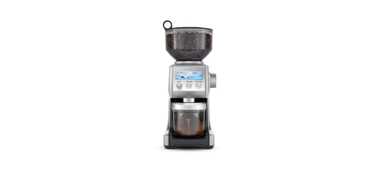 A smart burr grinder