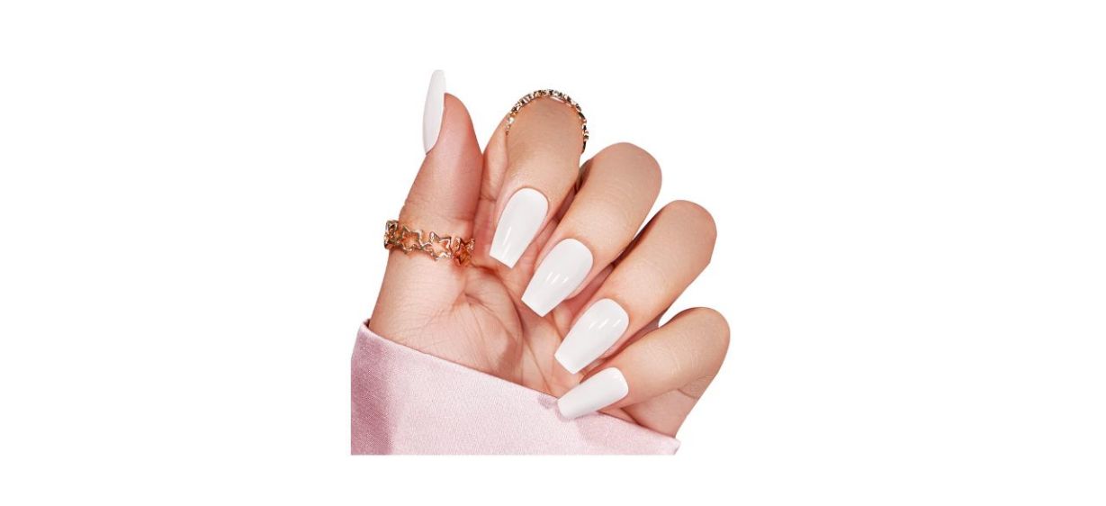 Best Btartbox White Press-On Nails