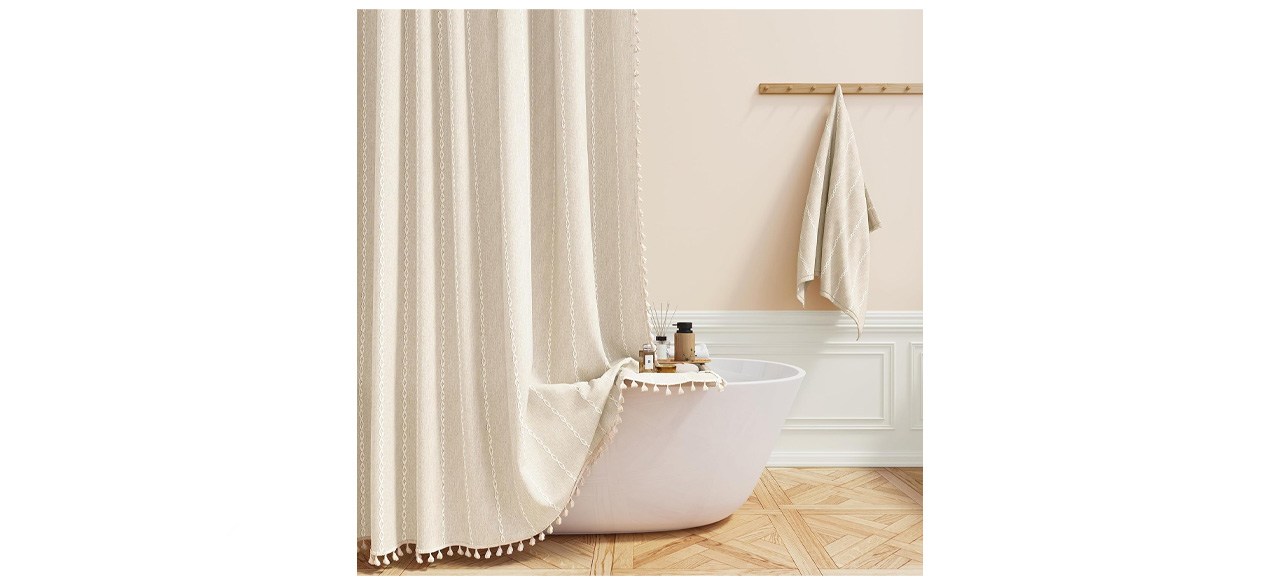 Cortina de chuveiro BTTN Boho Farmhouse