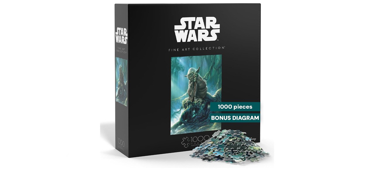 Buffalo Games Star Wars Fine Art Collection Yoda Jigsaw Puzzle