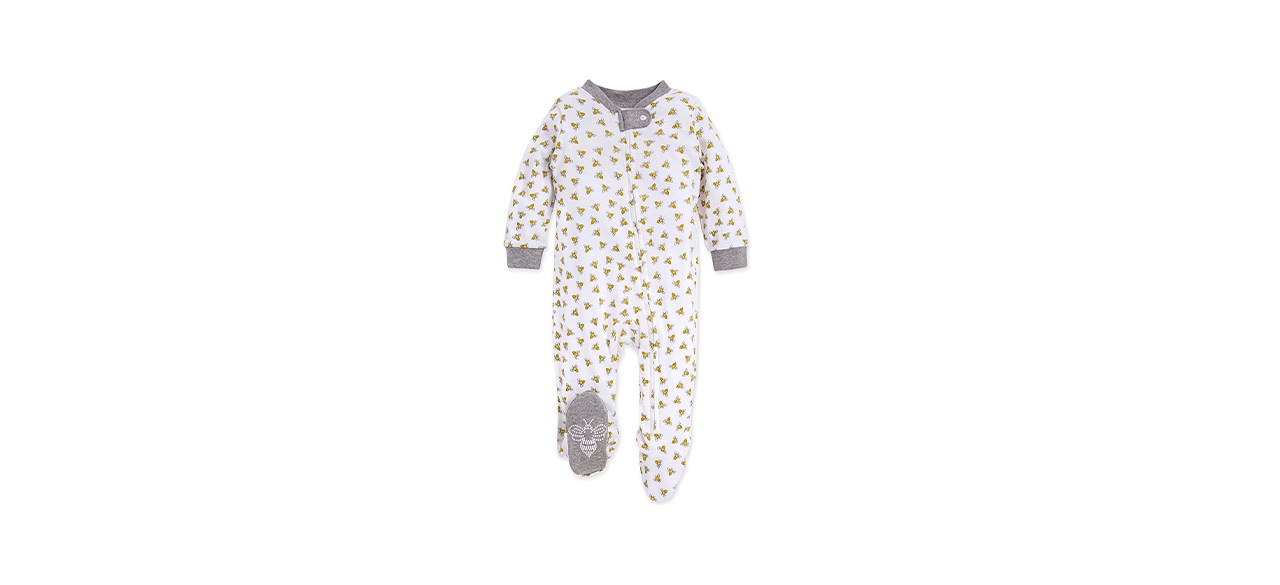 Best Burts Bees Baby Girls Organic Cotton One-Piece Romper