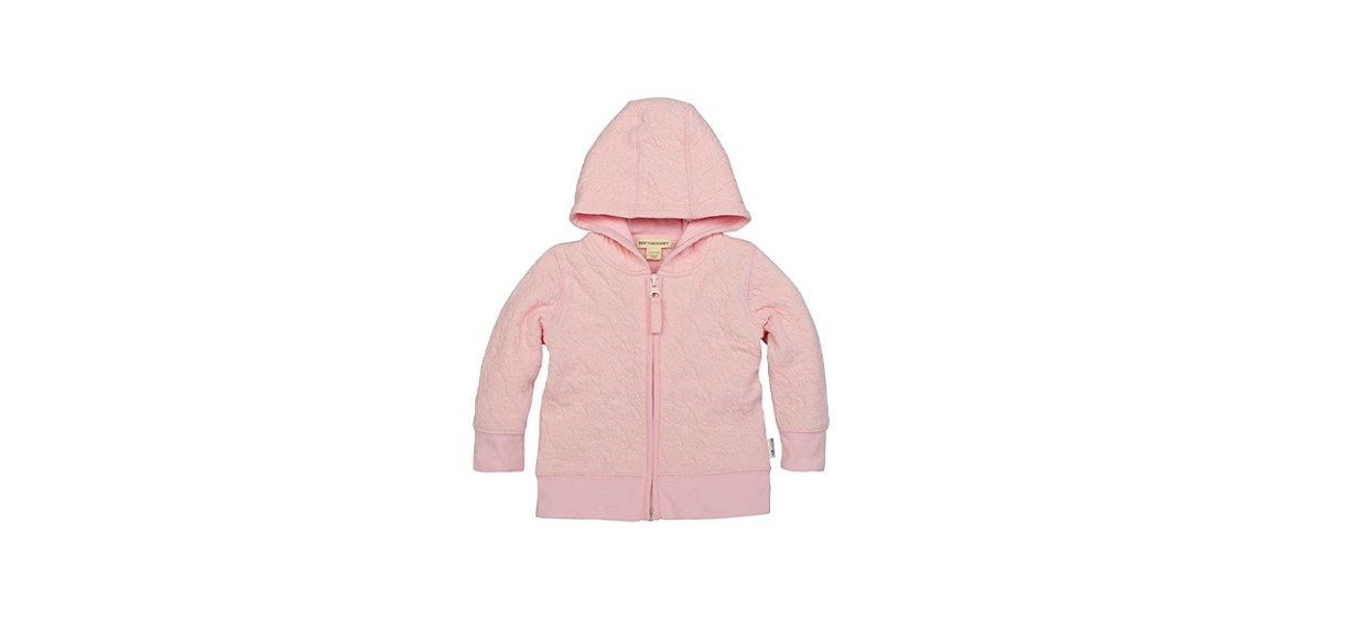 Best Burts Bees Baby Lightweight Zip-Up Hooded Sweatshirt