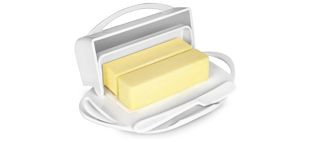 Butterie Flip-Top Butter Dish with Matching Spreader