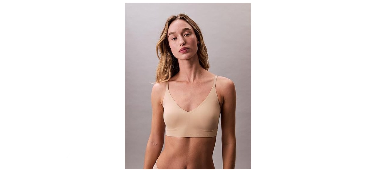 Calvin Klein Invisibles Wirefree Triangle Bralette