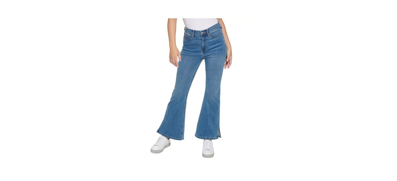 Aching for a nostalgic trend? Flare jeans are here to stay with