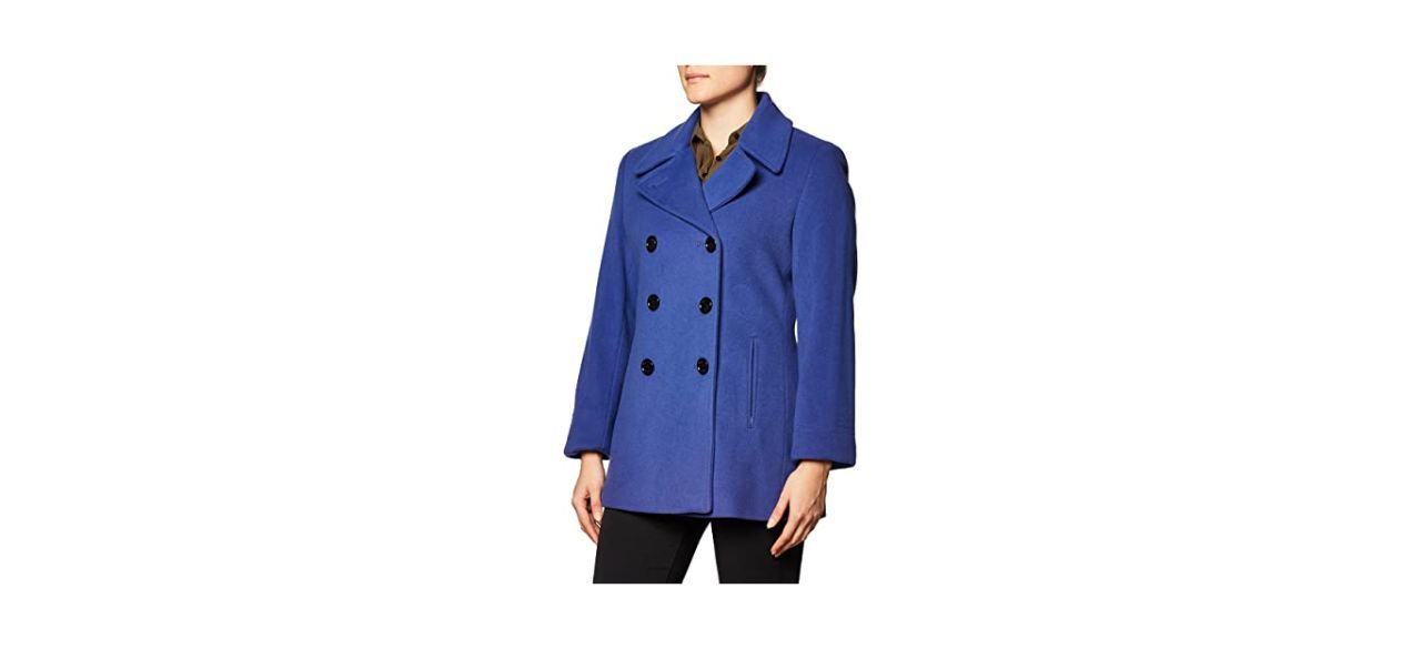 Best Calvin Klein Womens Double-Breasted Peacoat