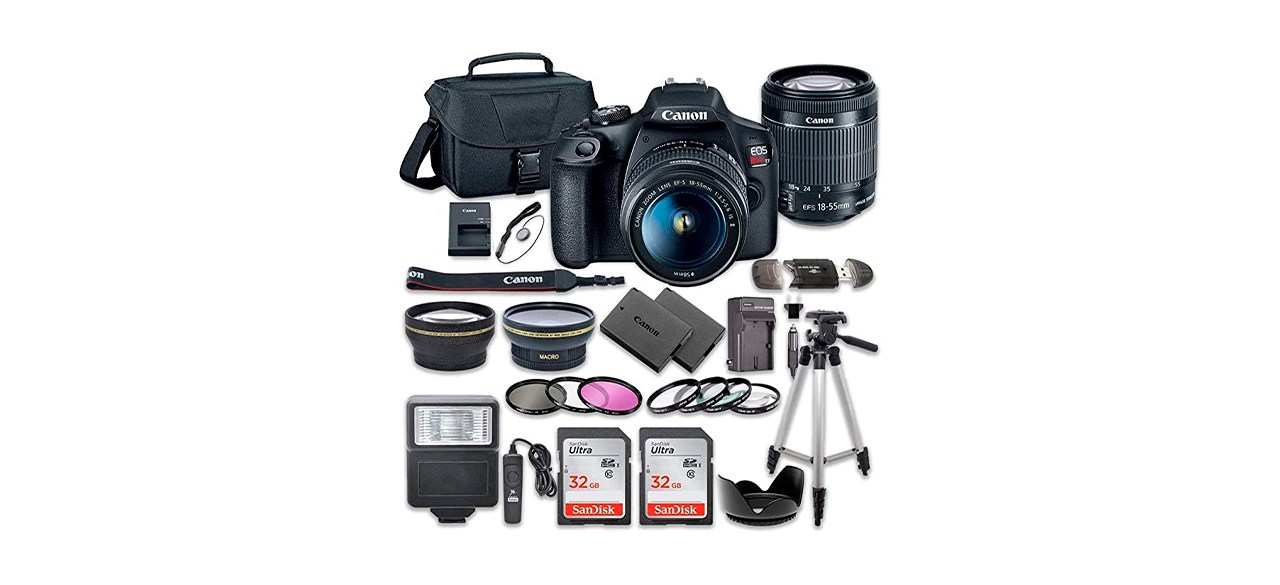 Best Canon EOS Rebel T7 DSLR Camera Bundle