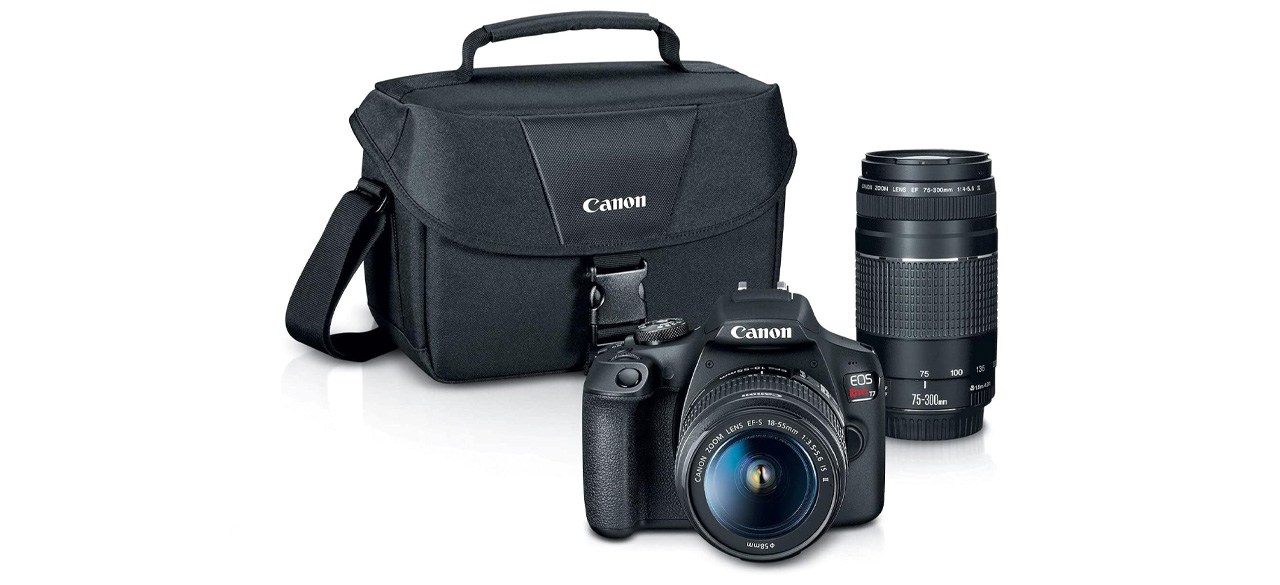 Canon EOS Rebel T7 DSLR Camera Two-Lens Kit