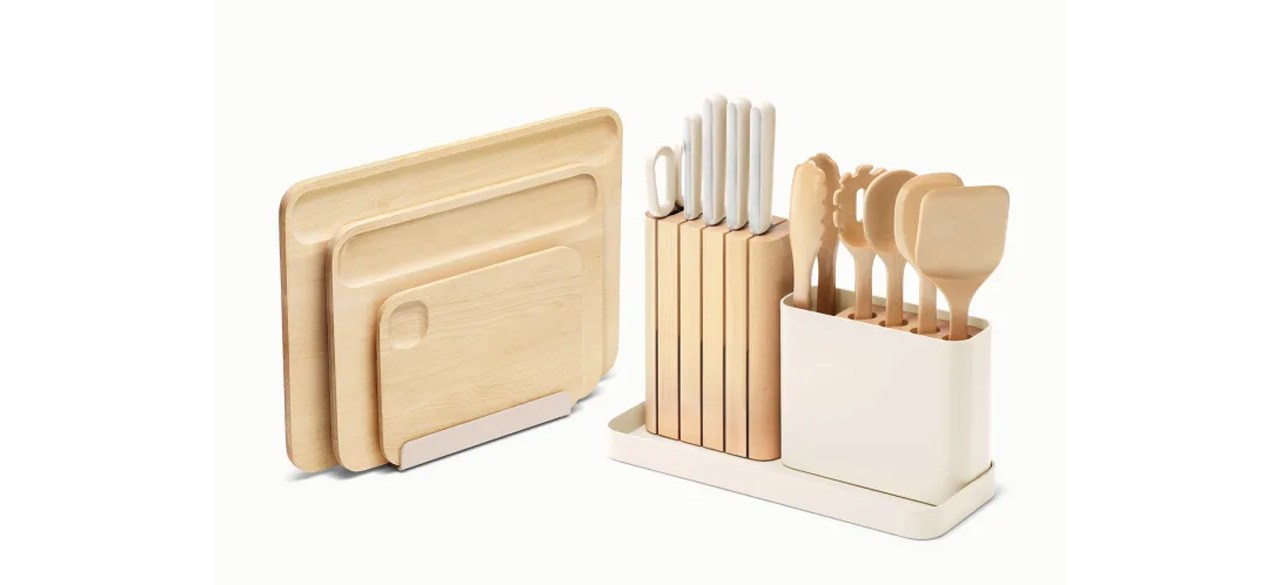 CARAWAY 14-Piece Knife & Utensils Prep Set