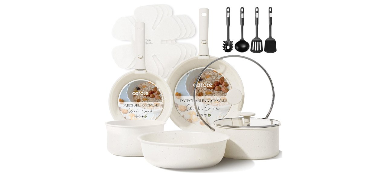 CAROTE 11pcs Pots and Pans Set