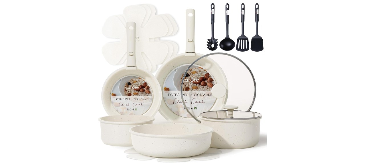 CAROTE 17-Piece Nonstick Pots and Pans
