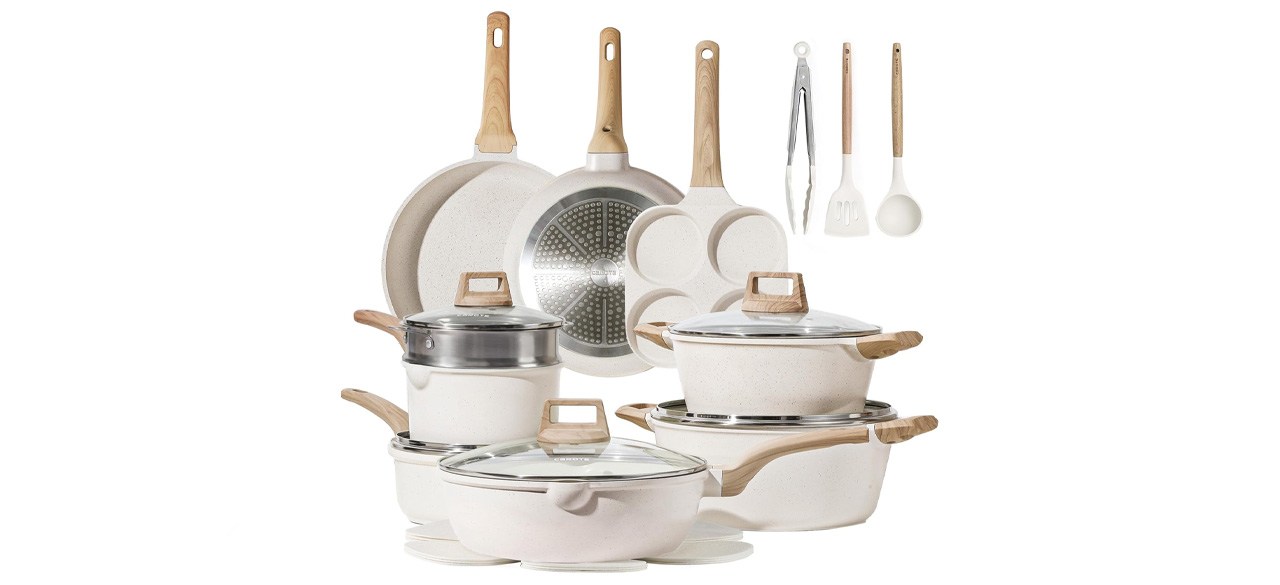 CAROTE 21-Piece Nonstick Cookware Set