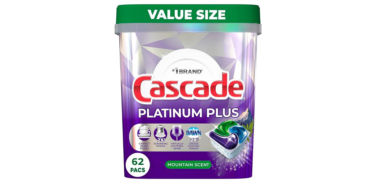 Best Cascade Platinum Plus ActionPacs Dishwasher Detergent Pods