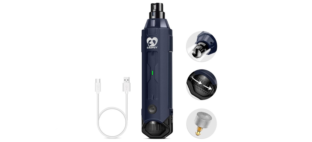 Casfuy Six-Speed Dog Nail Grinder