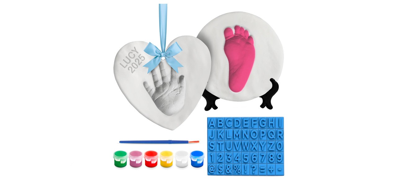 Casting Keepsakes Luna Bean Baby Hand & Footprint Kit 