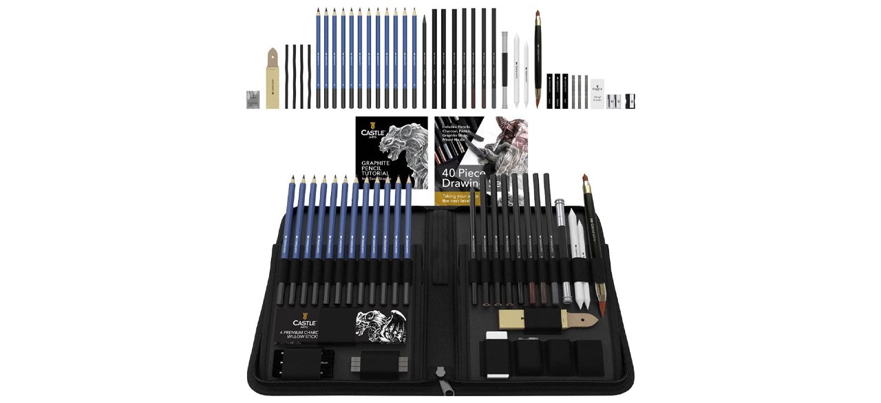 Castle Art Supplies Graphite Drawing Pencils and Sketch Set