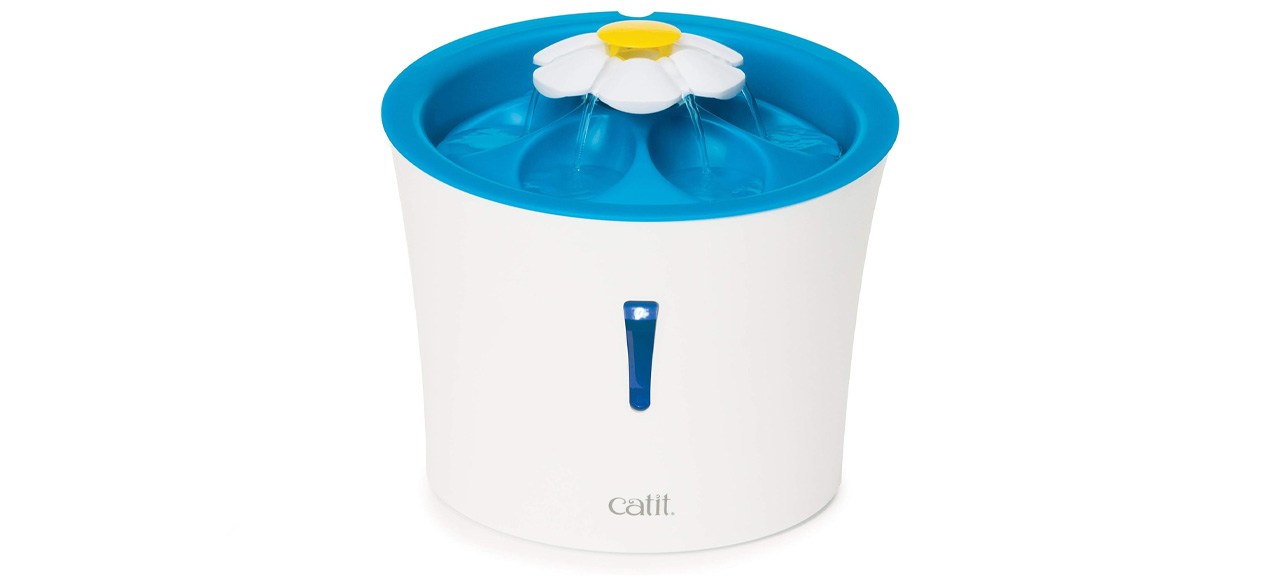 Fountain de gatos de flores de gato 2.0 para beber água