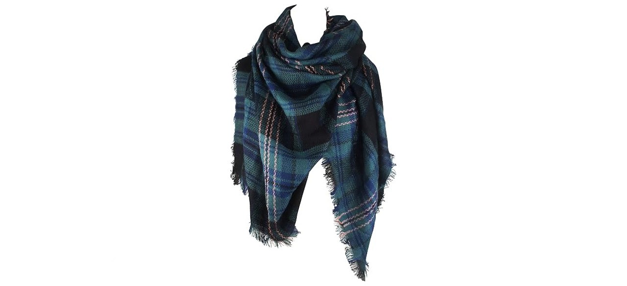 Chalier Plaid Blanket Scarf