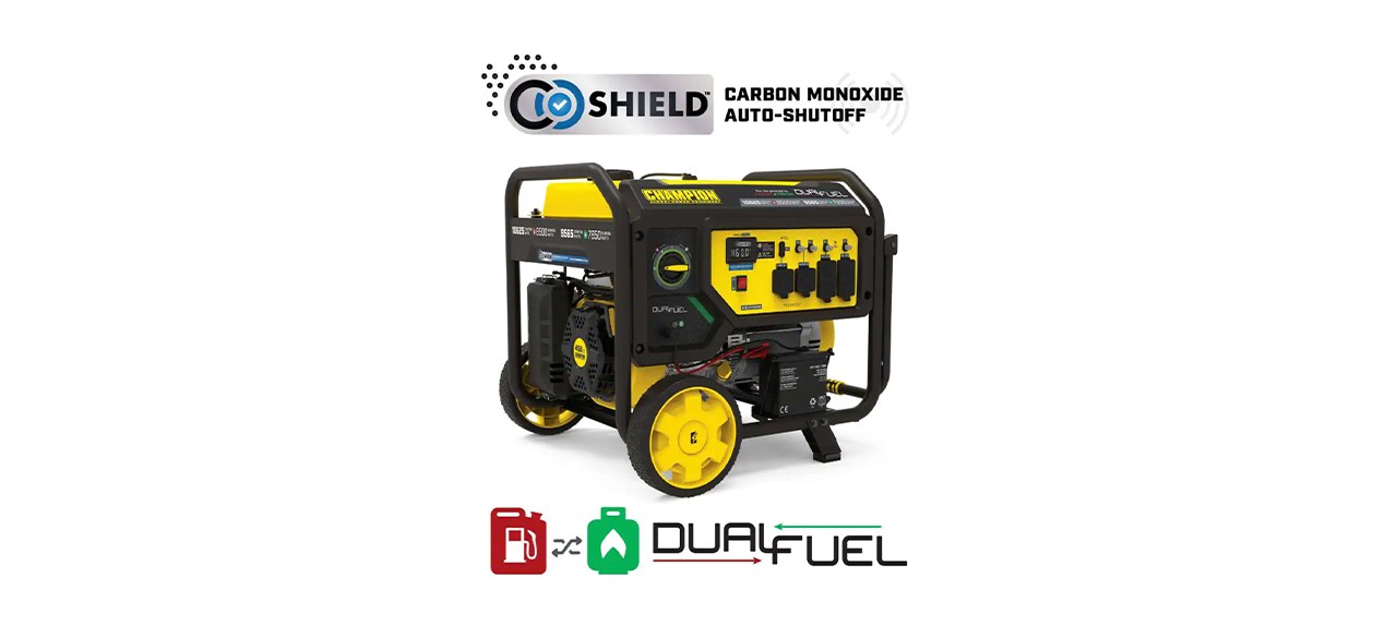 Best Champion Power Equipment Dual Fuel Portable Generator