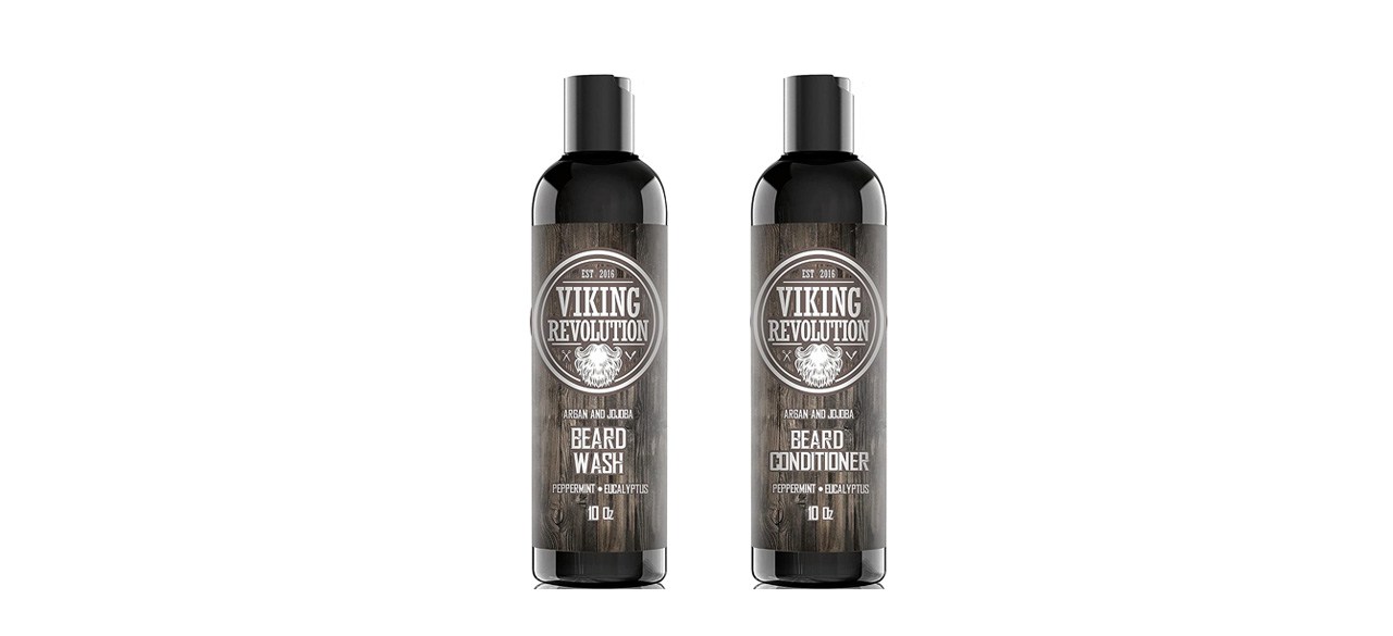 Viking Revolution Beard Wash & Beard Conditioner Set