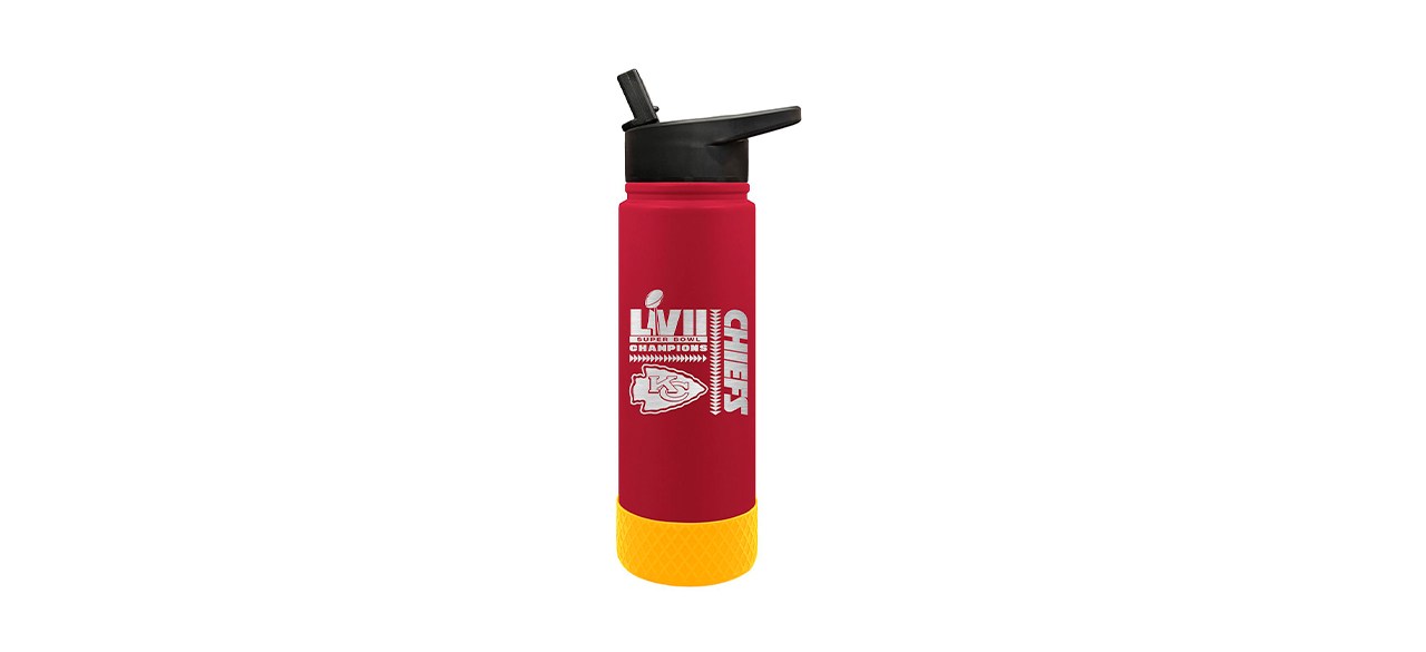 Best Chiefs Super Bowl LVII Champions Laser Etched Hydration Water Bottle