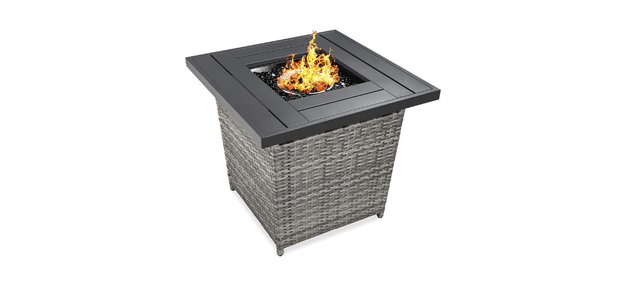 Best Choice Products Gas Fire Pit Table