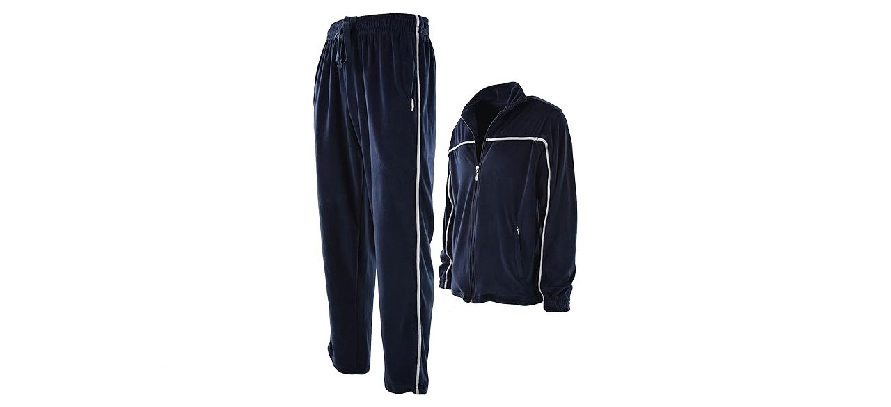 ChoiceApparel Mens Velour Tracksuit