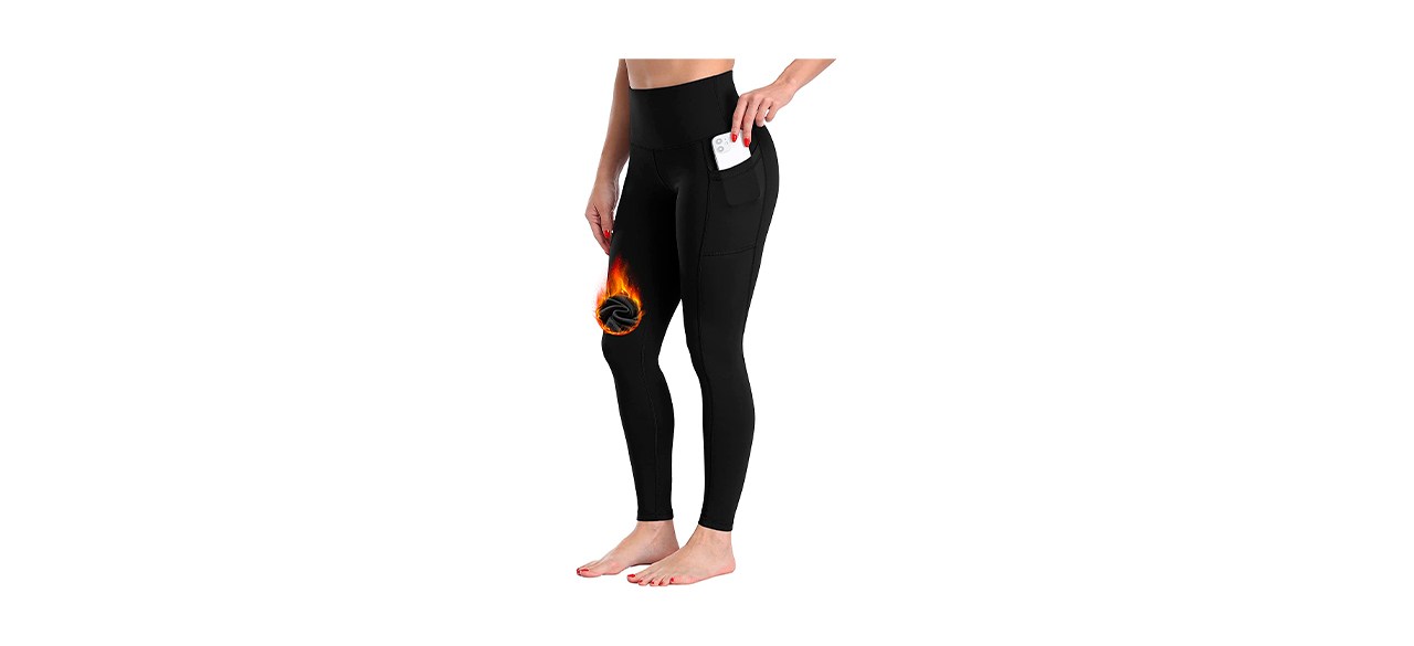 Buy ZUTY Fleece Lined Leggings Women Water Resistant Winter