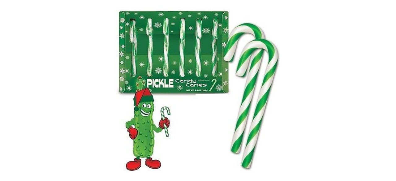 Best Dill Pickle Flavor Candy Canes