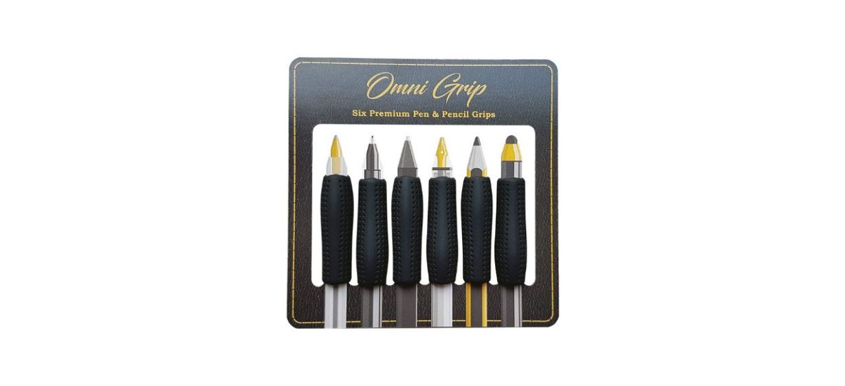 Best Chrome Cherry Omni Grip Six Premium Pen &amp; Pencil Grips