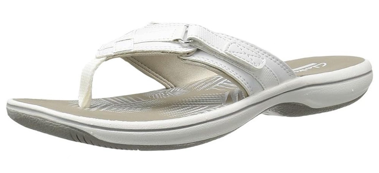 Chinelos femininos Clarks Breeze Sea