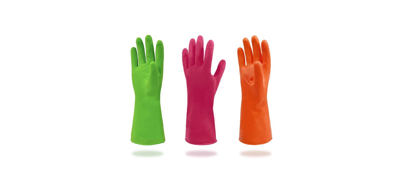 best Cleanbear Synthetic Rubber Gloves