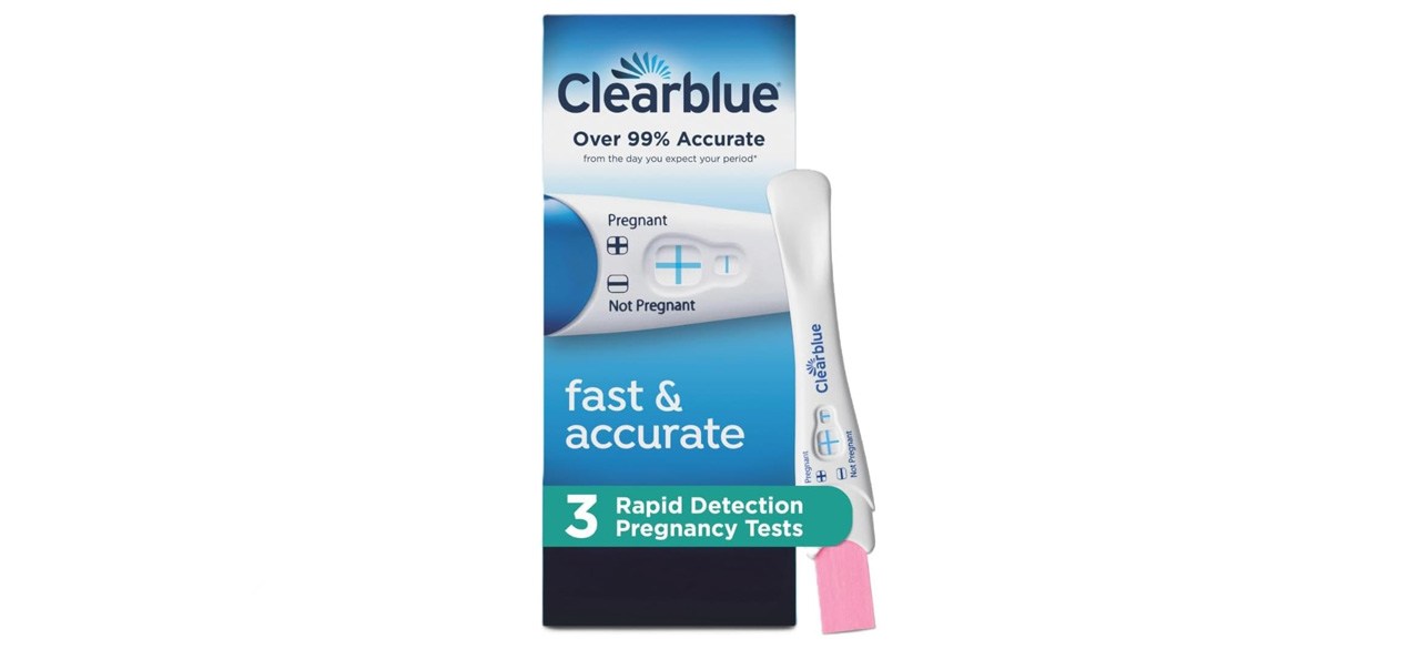 La mejor prueba de embarazo de detección rápida Clearblue