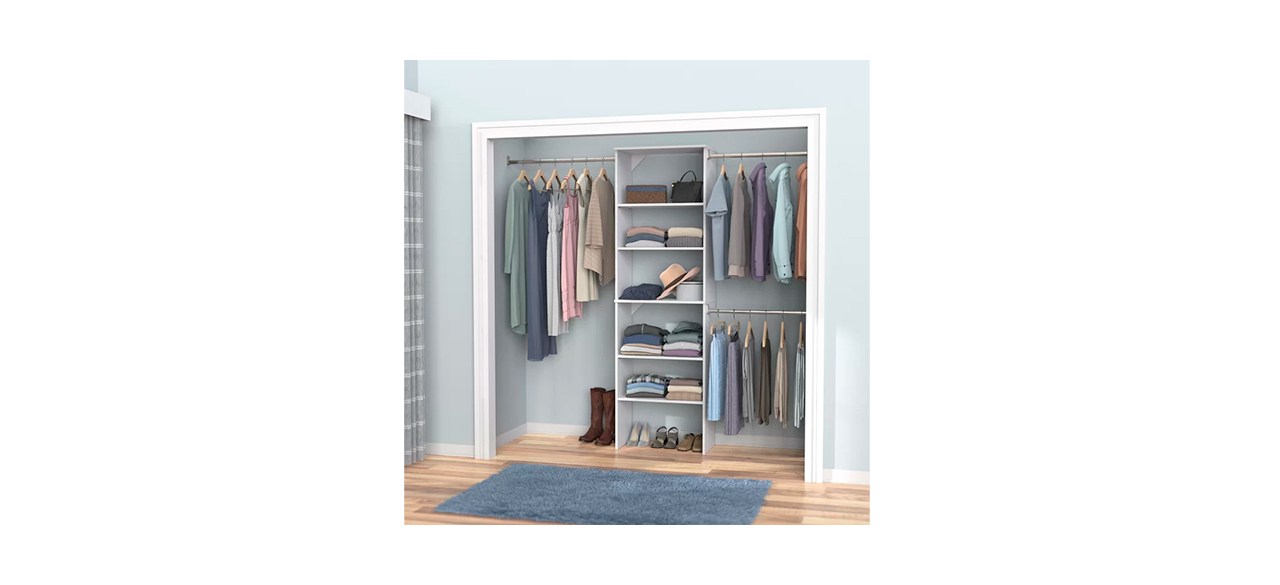 Best ClosetMaid SuiteSymphony Closet System Starter Kit