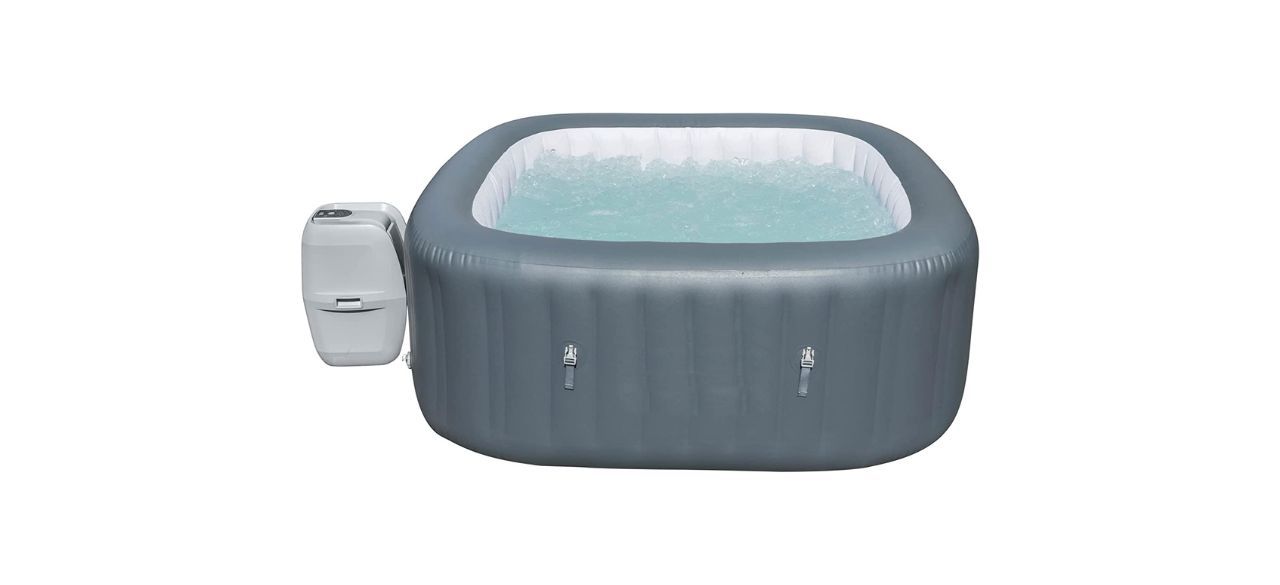 Best Coleman SaluSpa 140 AirJet Square Inflatable Hot Tub