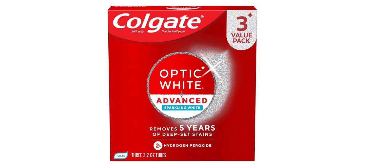 Colgate Optic White Advanced Teeth Whitening Toothpaste
