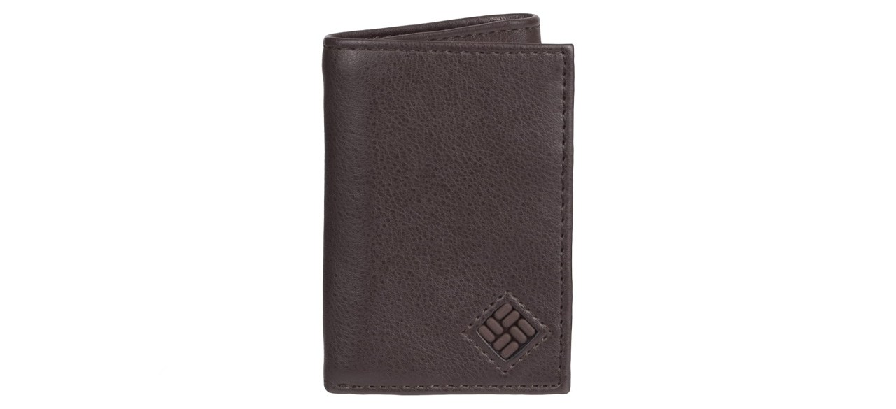 Columbia Leather Tri-Fold RFID Wallet