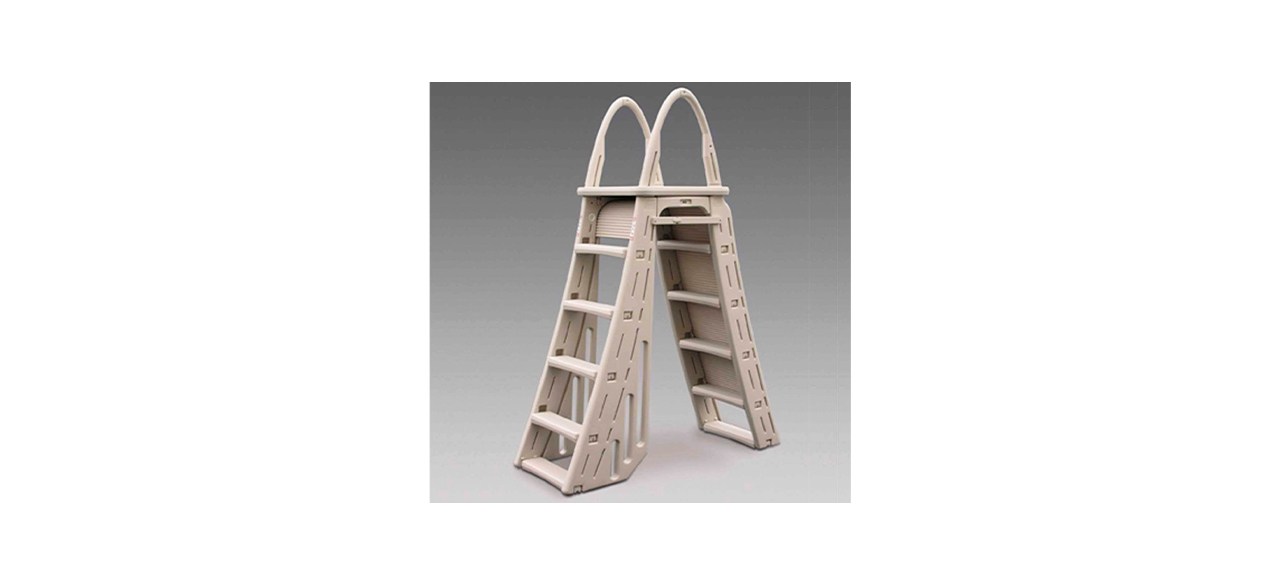 Best Confer Plastics A-Frame 7200 Above-Ground Pool Safety Ladder