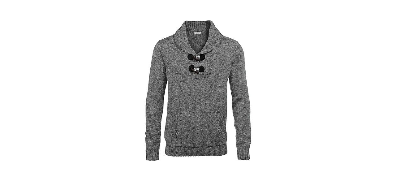 Best Coofandy Men's Shawl Collar Pullover Sweater