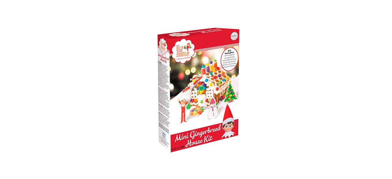 Best Cookies United Mini Elf on the Shelf Gingerbread House Kit