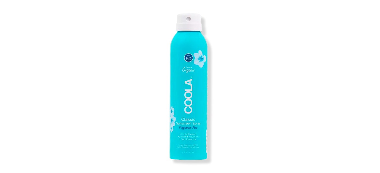 Best Coola Classic Body Organic Sunscreen Spray SPF 50