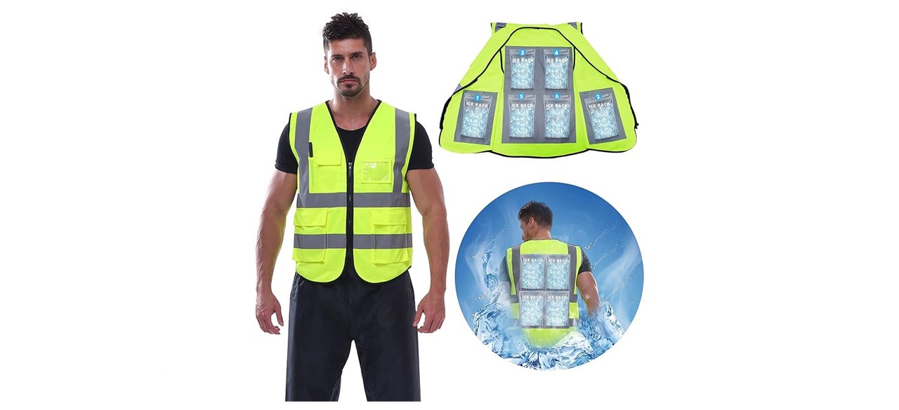 Cooling Reflective Safety Vest
