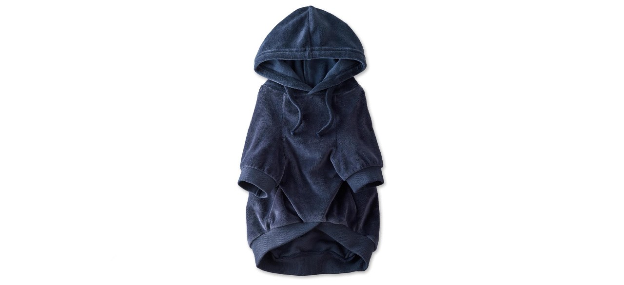 Cooper II Organic Cotton Velour Dog Hoodie