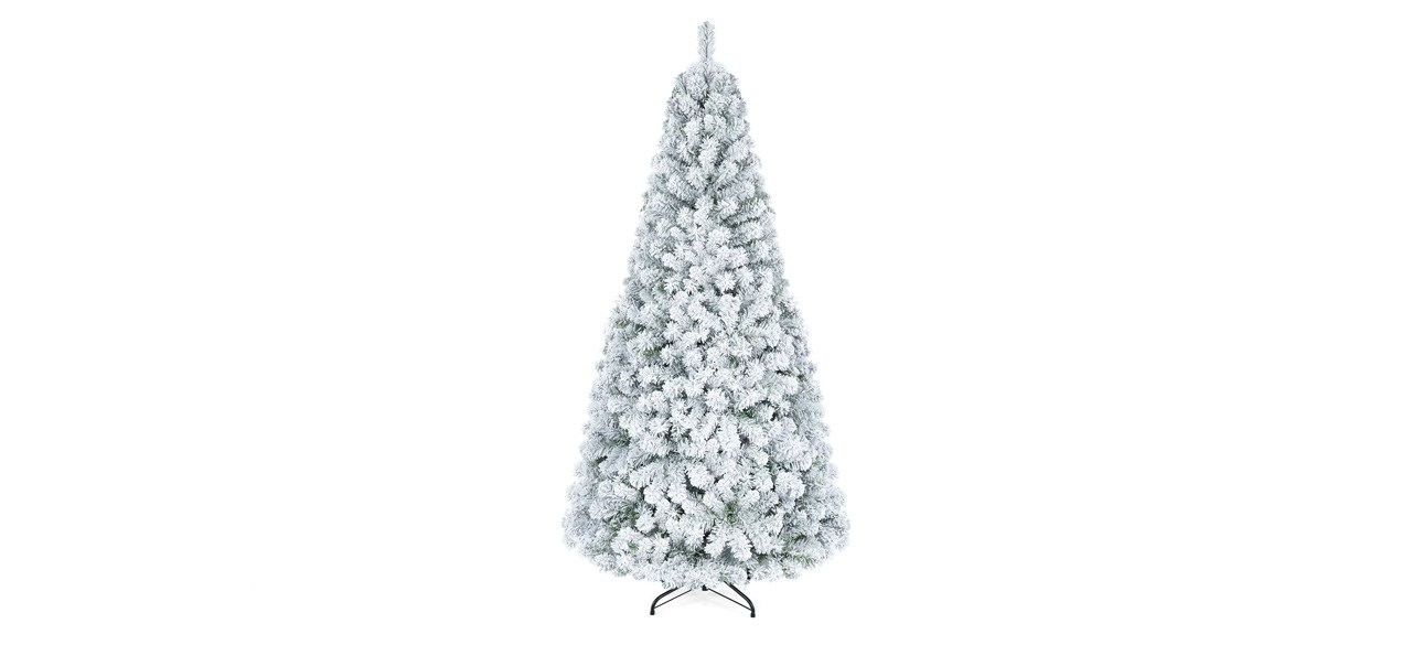 Costway 6-Foot Snow Flocked Artificial Christmas Tree