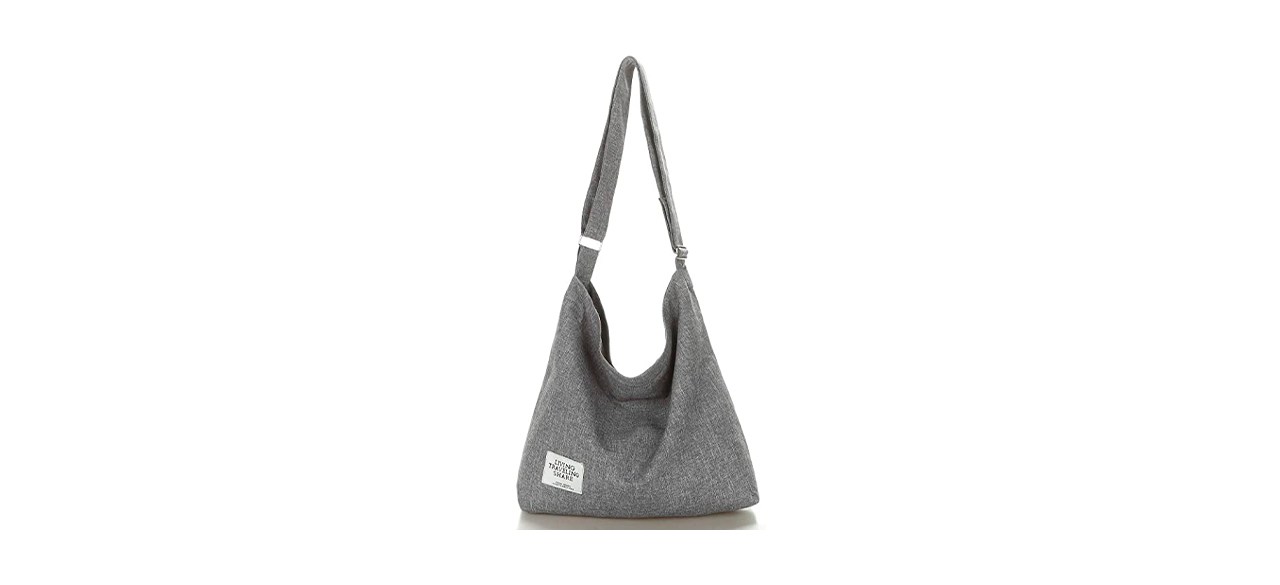 Best Covelin Large Hobo Canvas Shoulder Bag