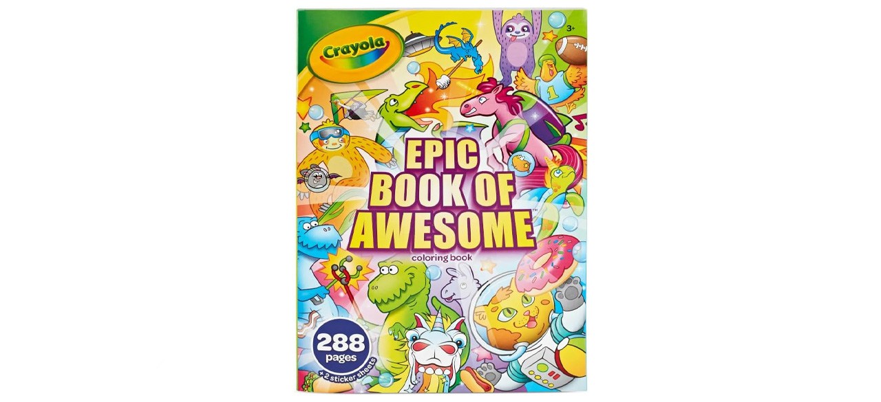 Crayola Epic Book of Awesome Coloring Book