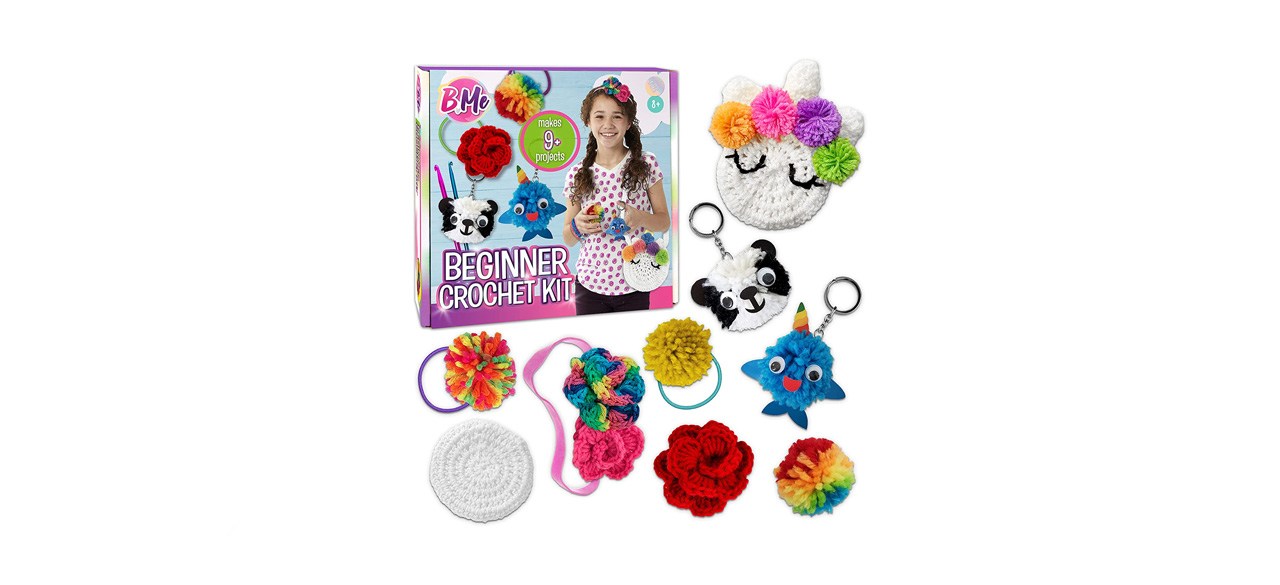 Coopay Crochet Kit for Beginners Adults Kids, Beginner Crochet Kit Make  Variety Projects, Crochet Set Beginner