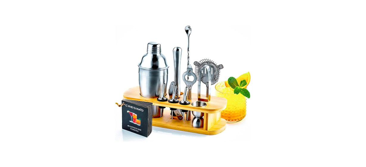 12 Piece Cocktail Shaker Bar Set - Cresimo